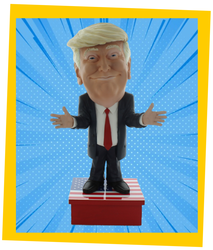 Donald Trump - Mimiconz World Leaders - 20cm PVC Figurine