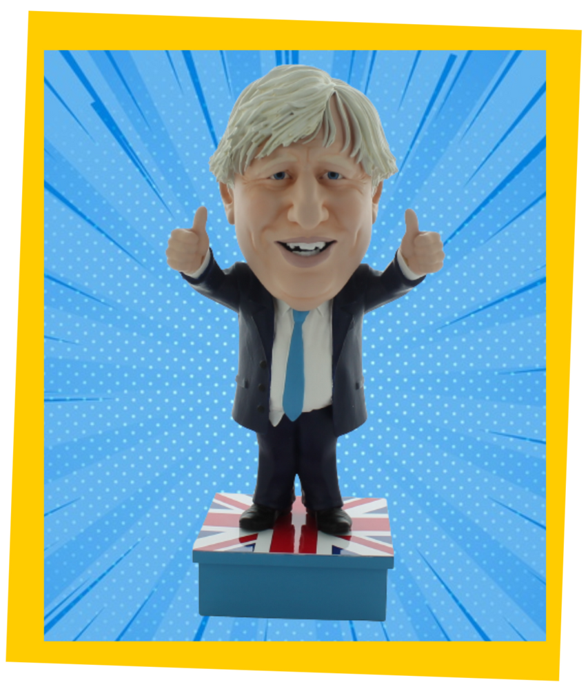 
                  
                    Boris Johnson, Hand painted, lifelike PVC figurine of your favourite World Leader.
                  
                