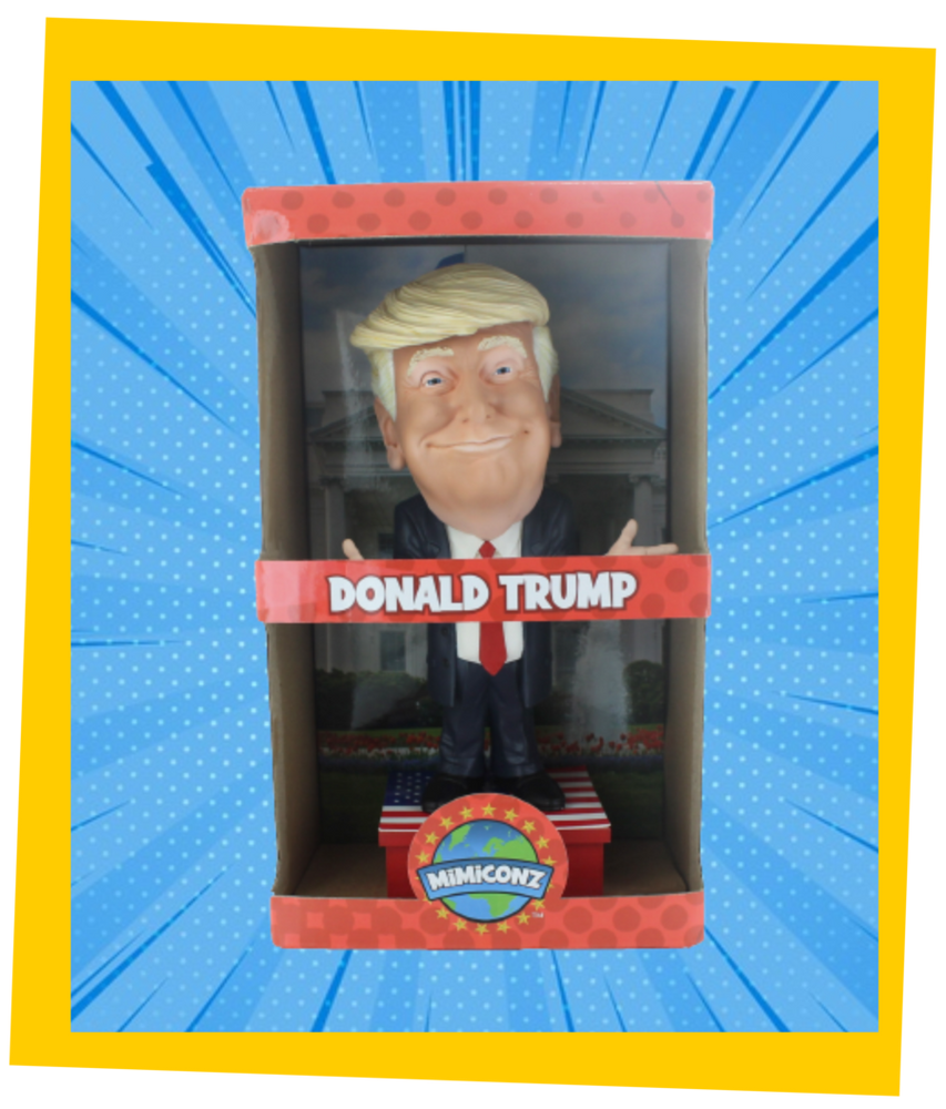 
                  
                    Donald Trump, Hand painted, lifelike PVC figurine of your favourite World Leader.
                  
                