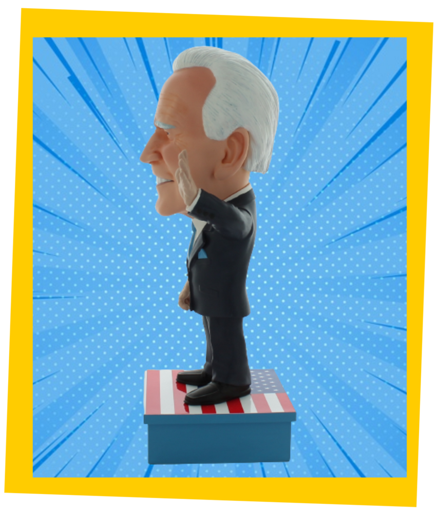 Joe Biden, Hand painted, lifelike PVC figurine of your favourite World Leader.